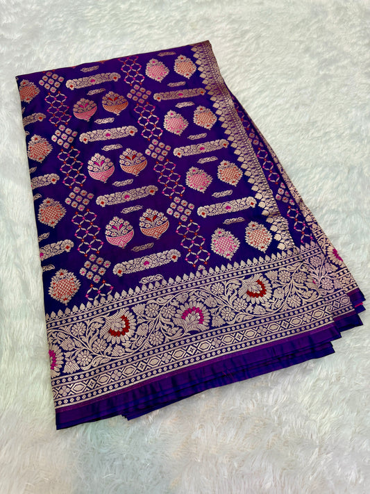 Banarasi Mashru katan silk saree MK150