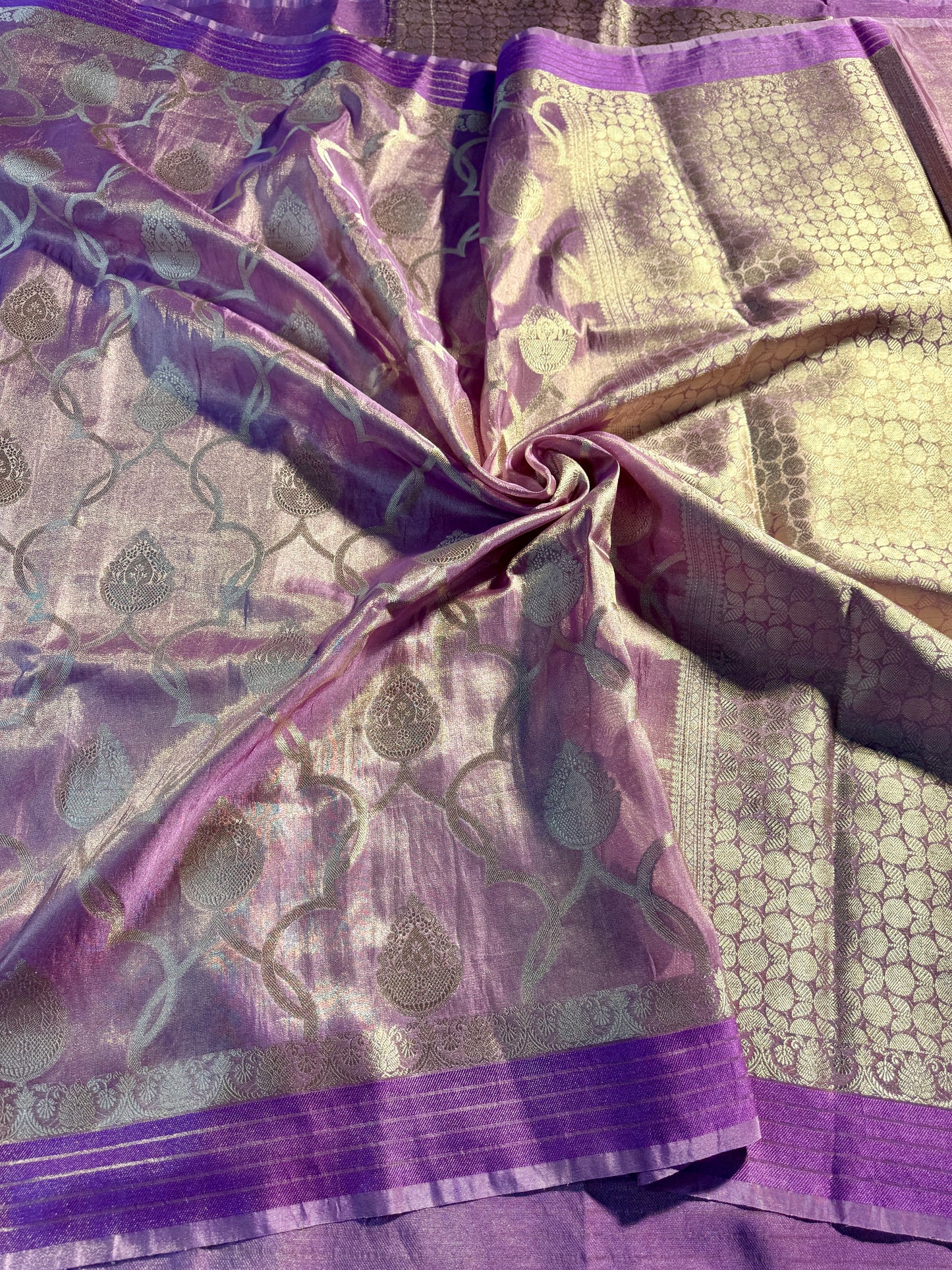 Banarasi soft tissue silk saree TS105