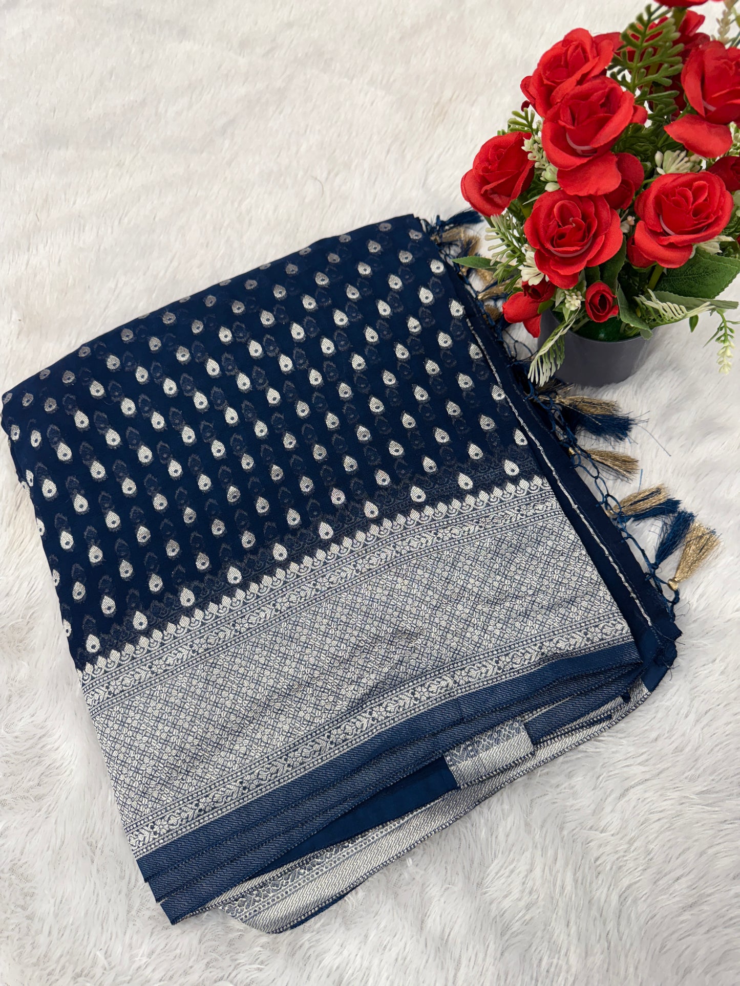 Banarasi pure viscos georgette VG101