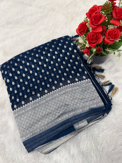 Banarasi pure viscos georgette VG101