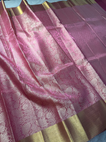 Nita Mam Inspired Kaniivaram tissue silk saree KT101