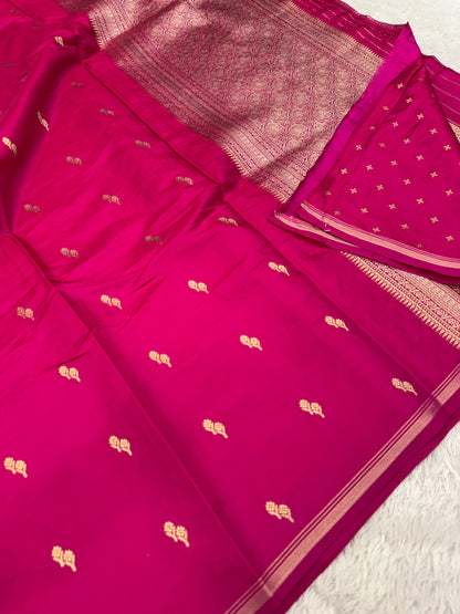 Premium Banarasi soft silk saree BS104