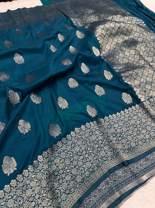 Banarasi georgette silk saree