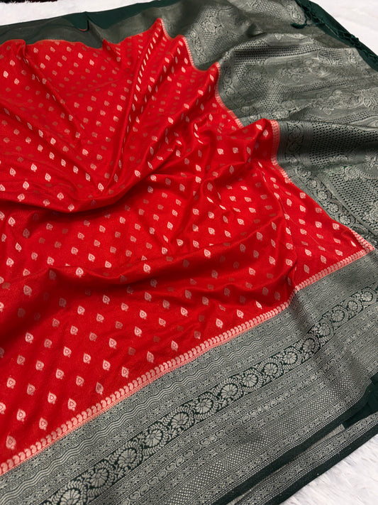 Banarasi georgette silk saree