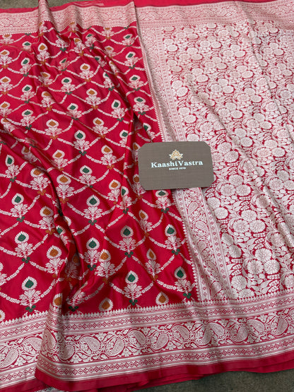 Banarasi mashru katan silk saree MK139