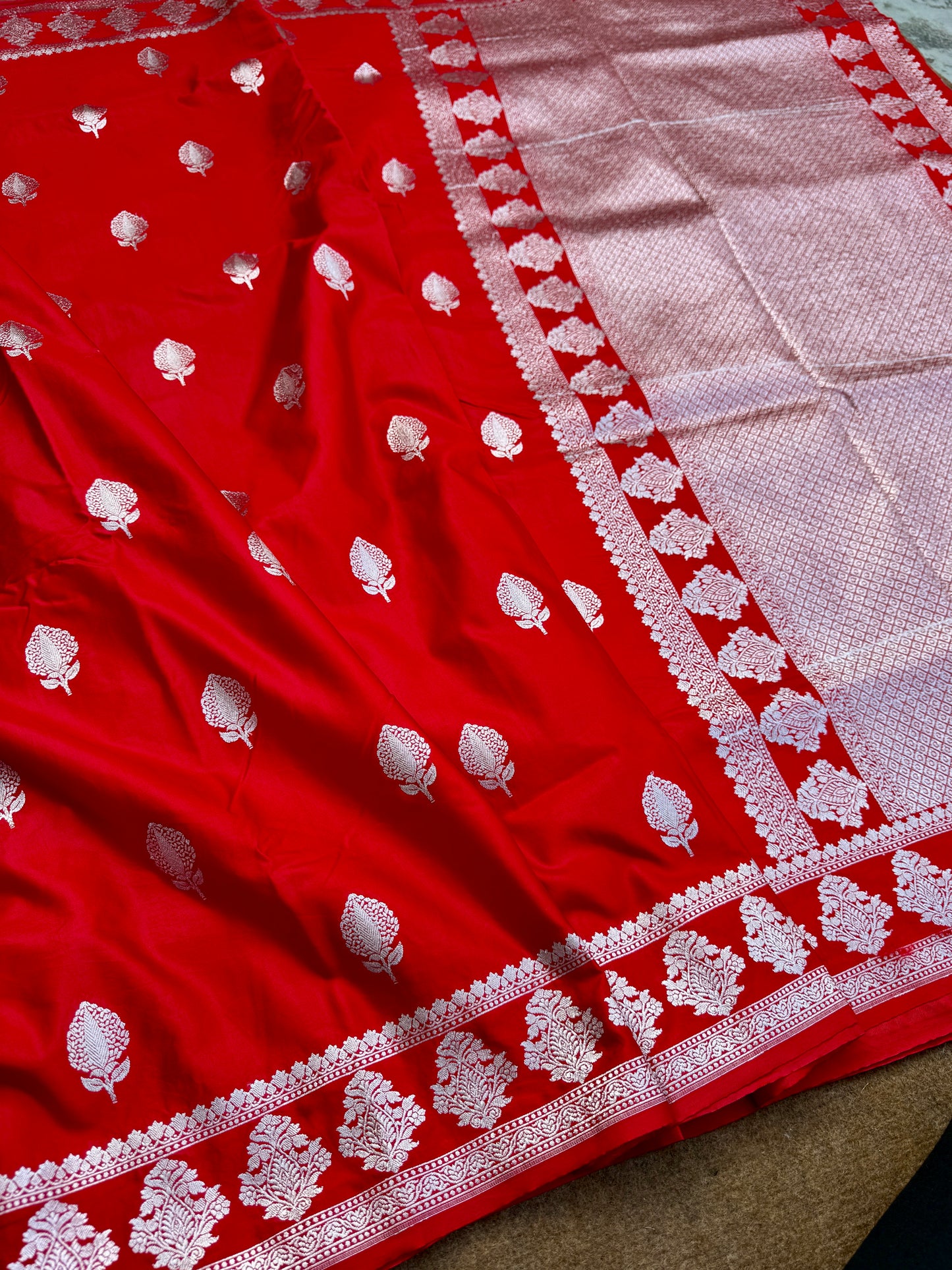 Banarasi mashru katan silk saree MK125