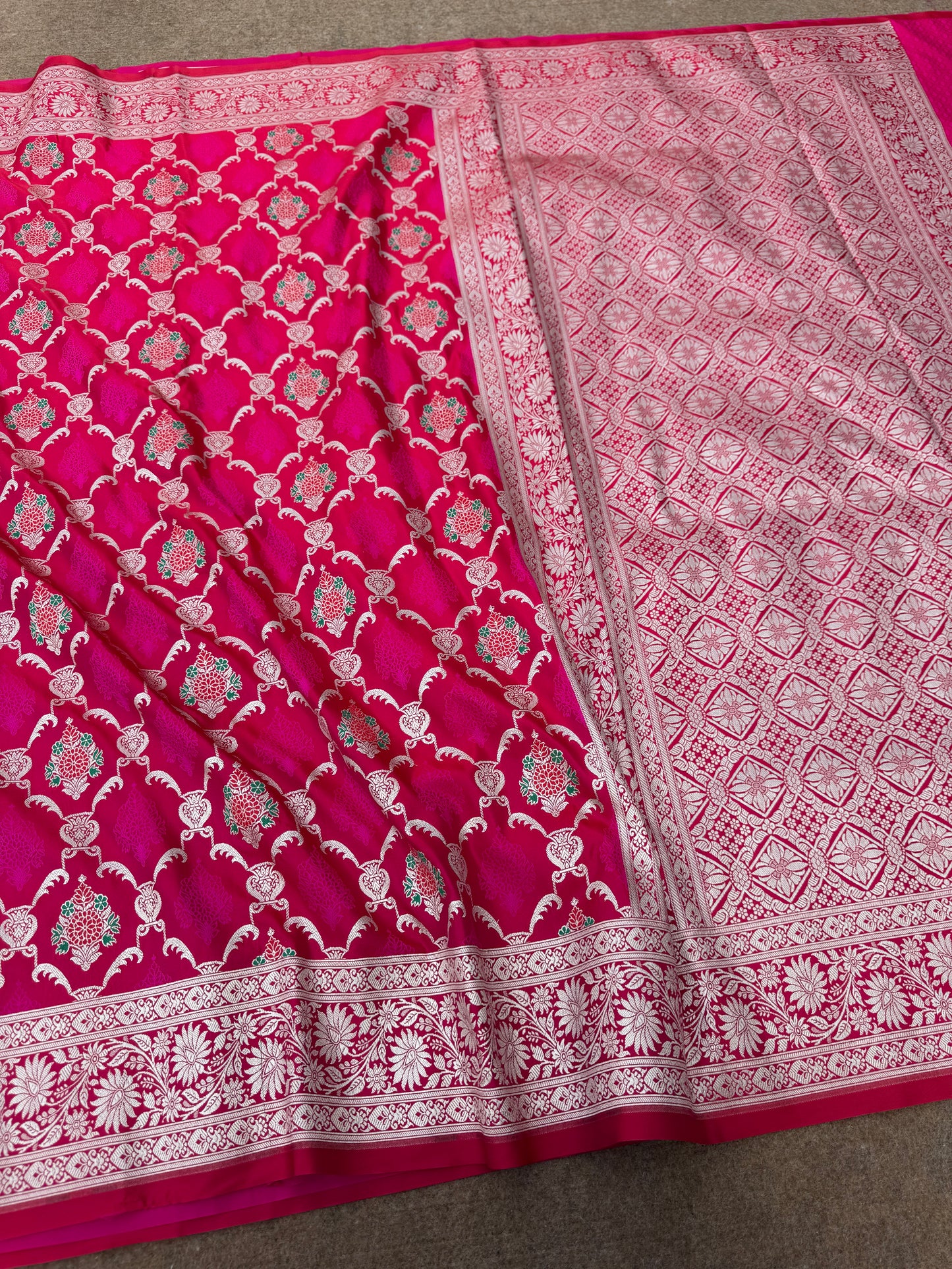 Mashru katan silk saree MK123