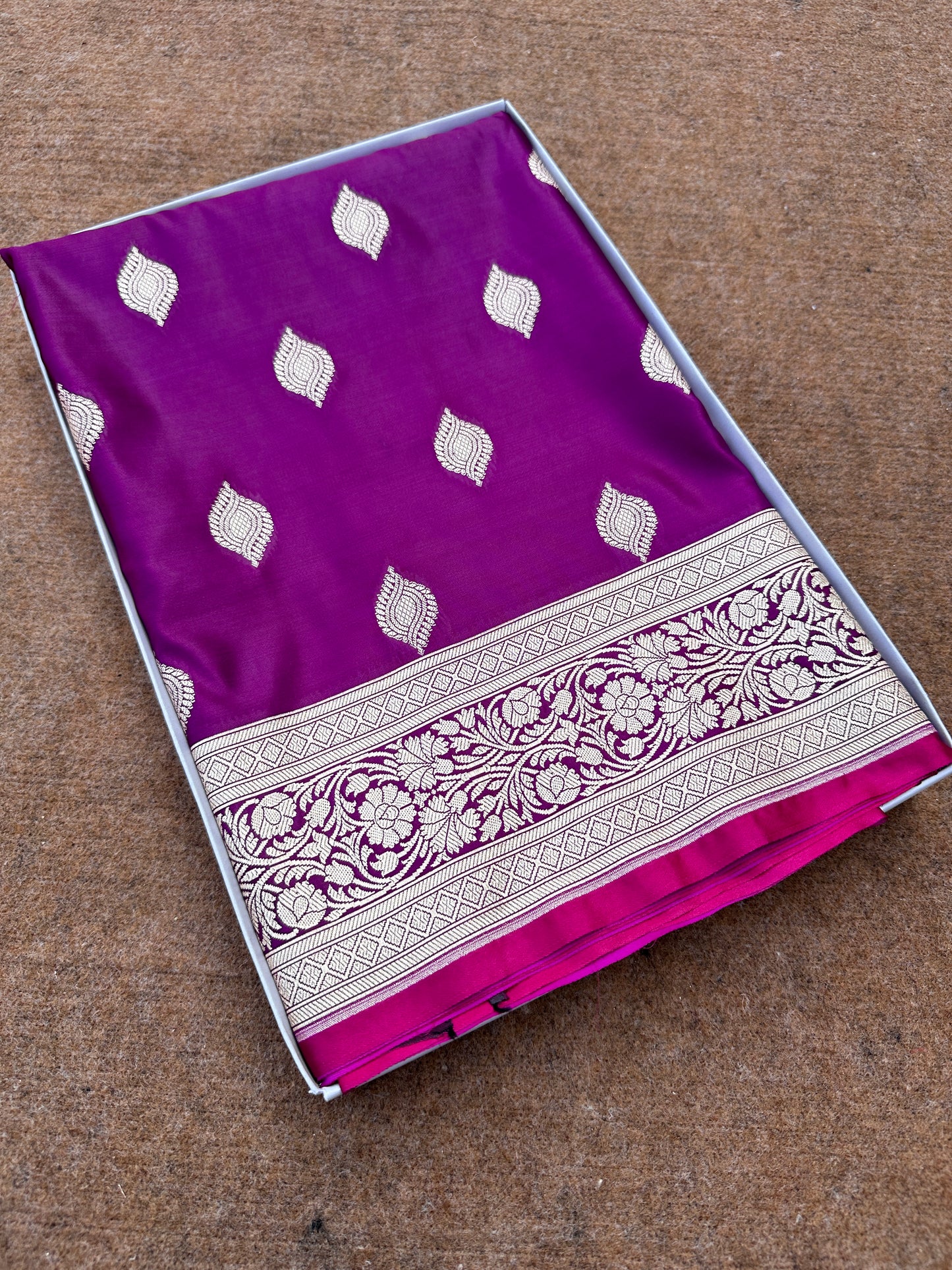 Banarasi mashru katan silk saree    MK102