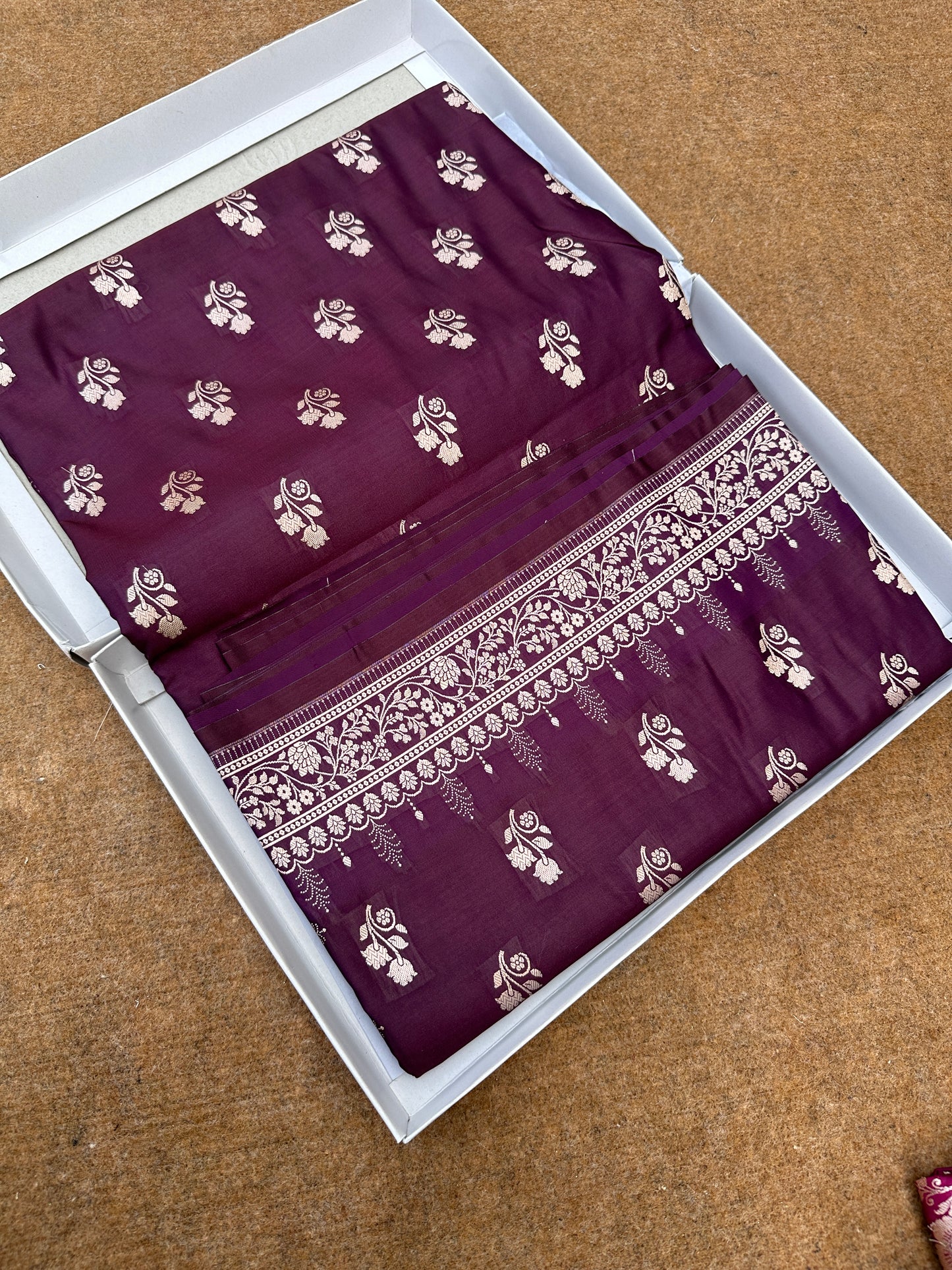 Banarasi Mashru katan silk saree.              MK114