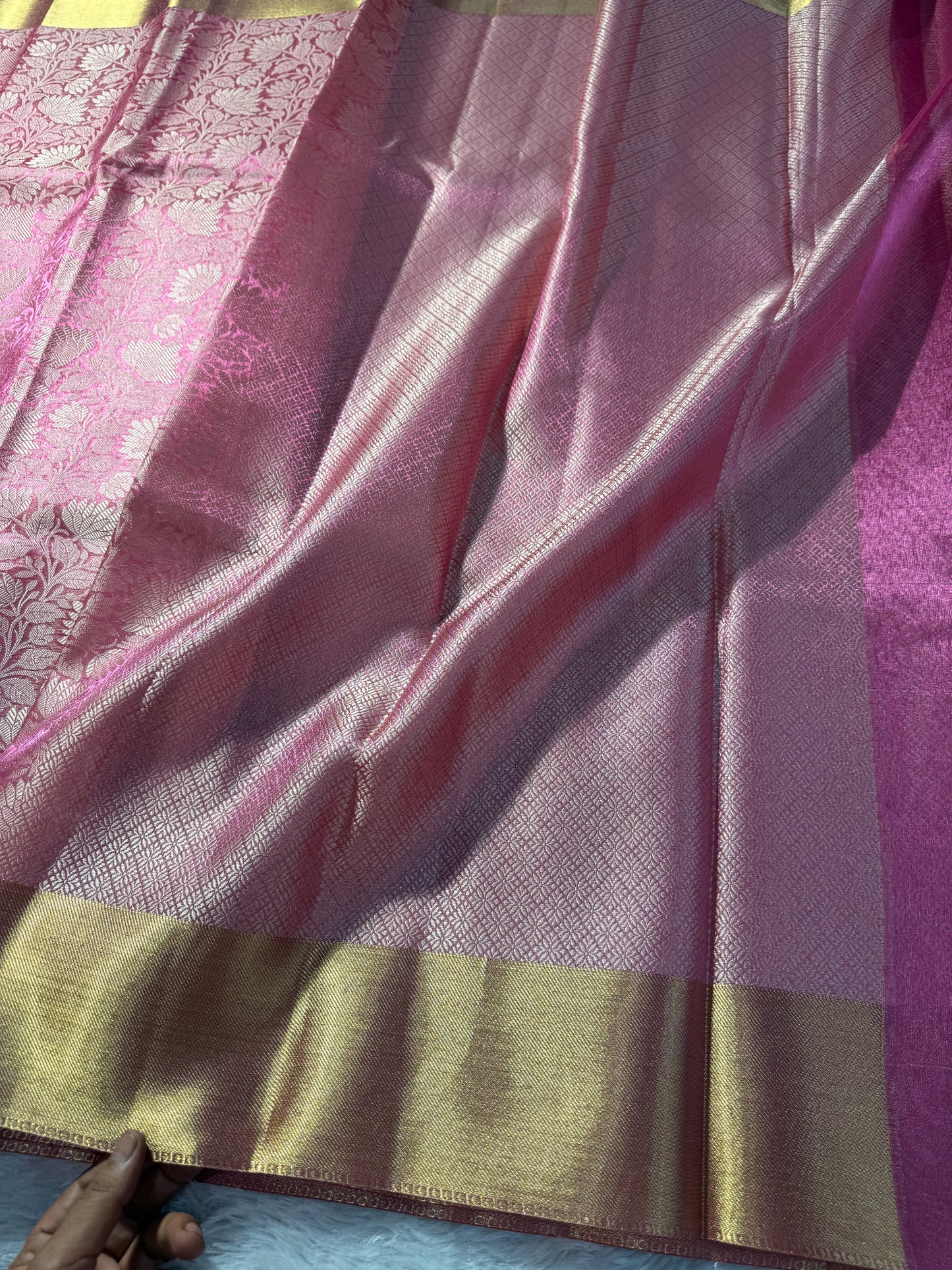 Nita Mam Inspired Kaniivaram tissue silk saree KT101