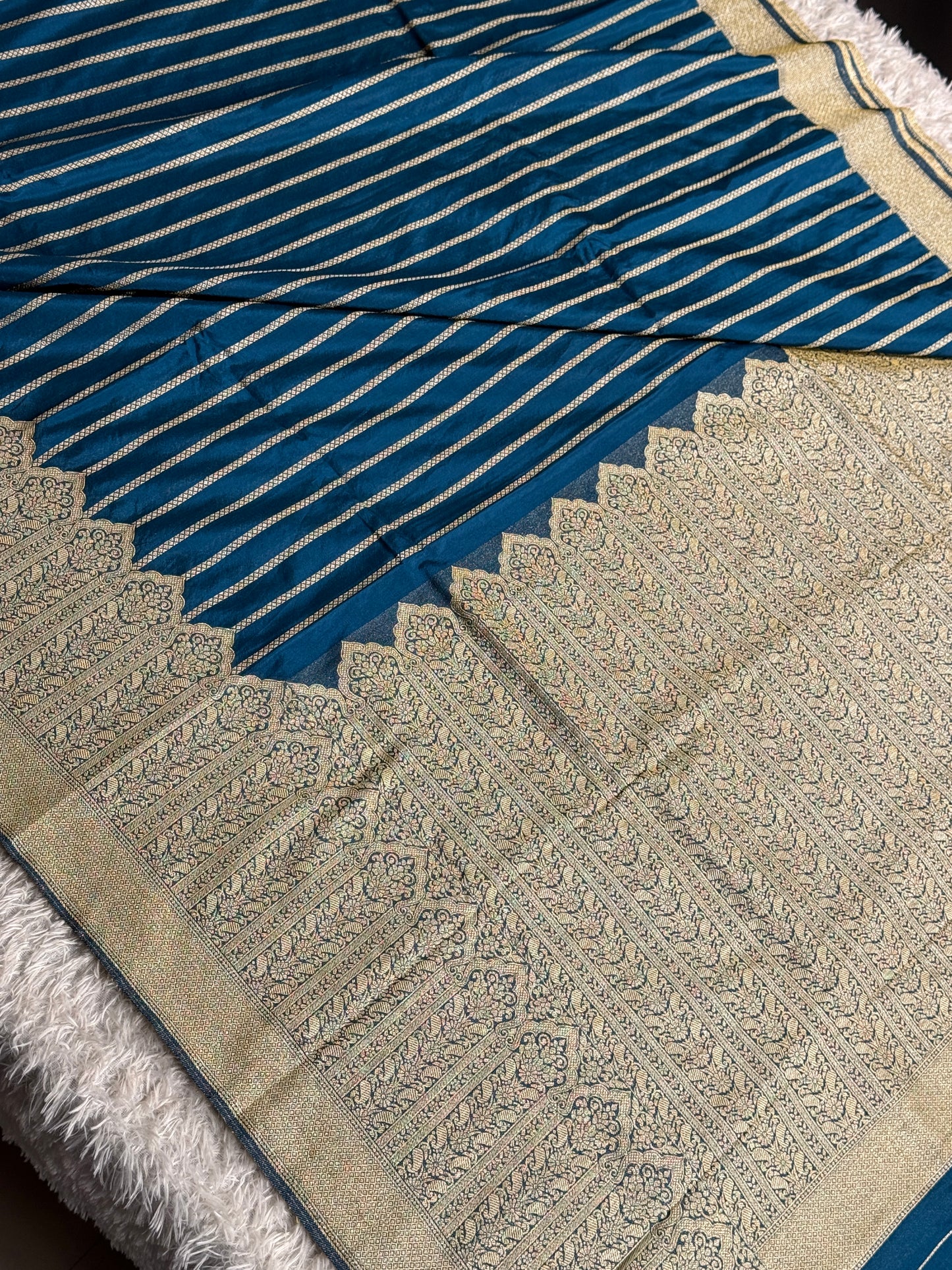 Banarasi crepe georgette silk saree CG101