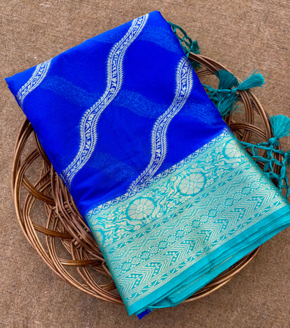 Banarasi pure chinon silk saree CH101