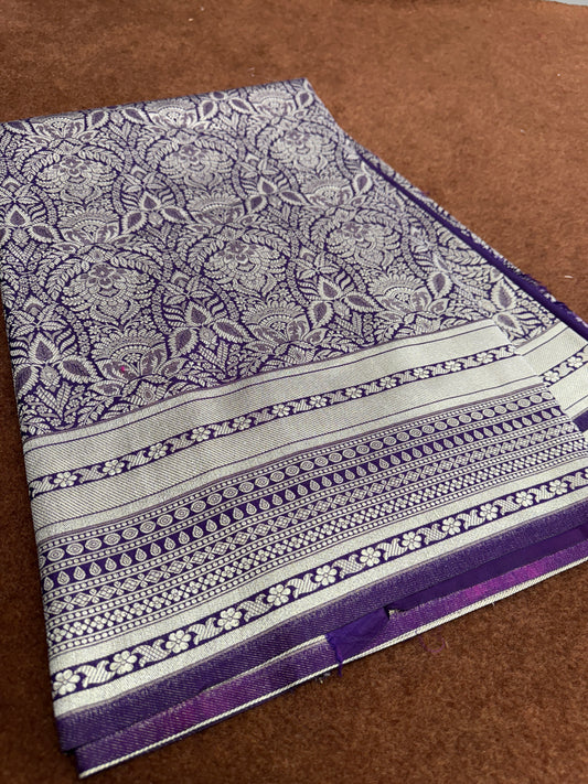 Banarasi katan brocade silk saree BB101