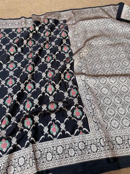 Mashru katan silk saree MK123
