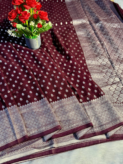 Banarasi pure viscos georgette VG101
