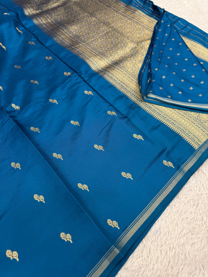 Premium Banarasi soft silk saree BS104