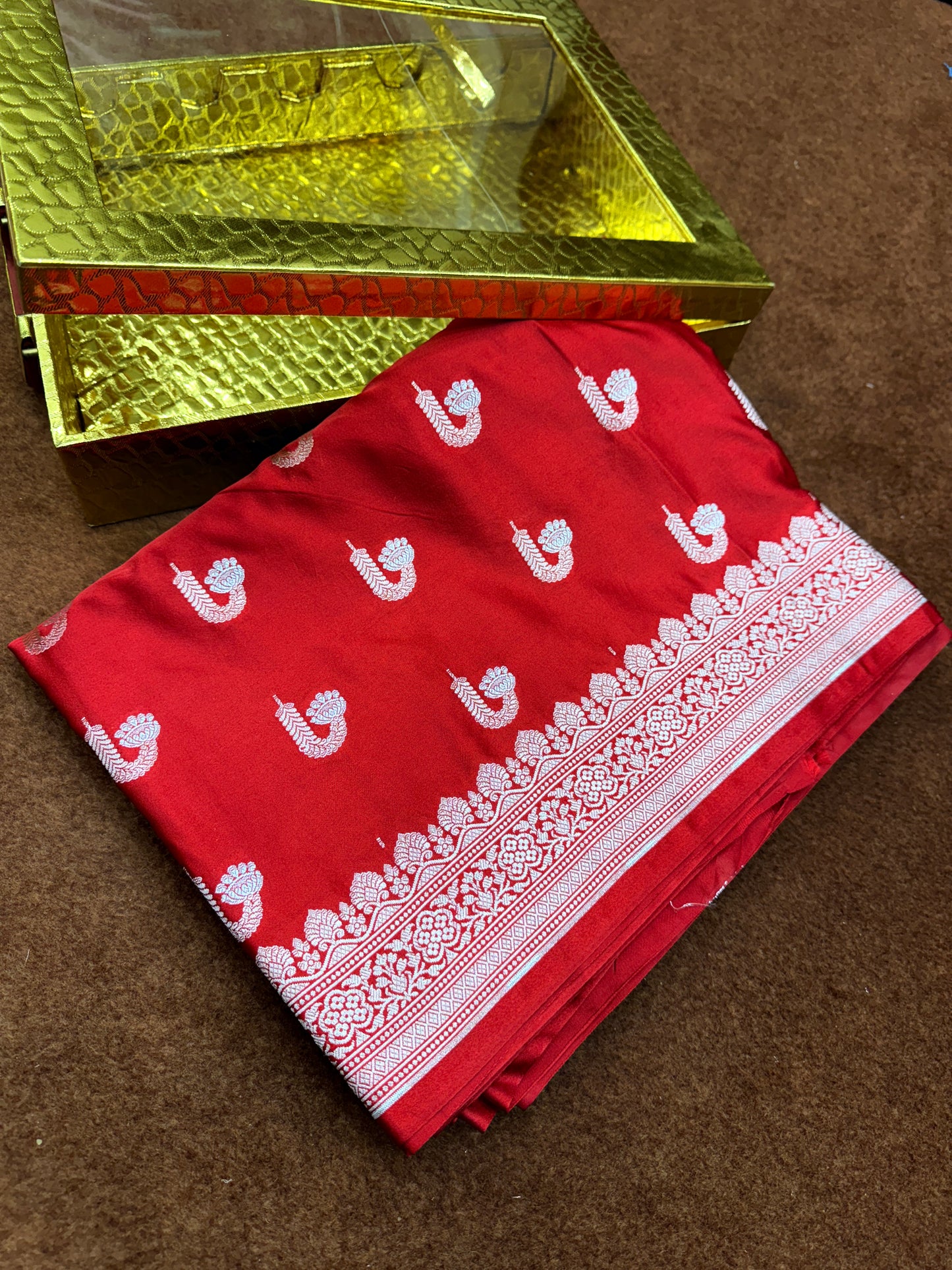 Banarasi Mashru katan silk saree MK155