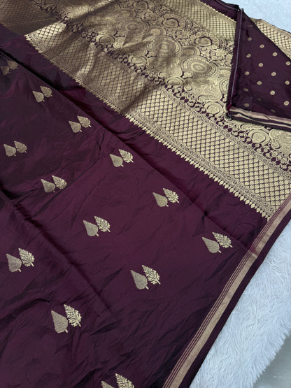 Premium Banarasi soft silk saree BS103