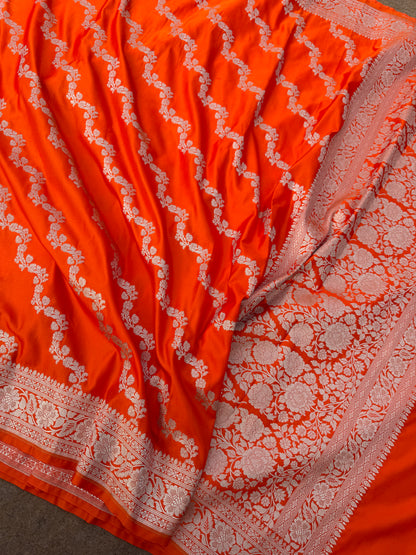 Mashru katan silk saree MK134