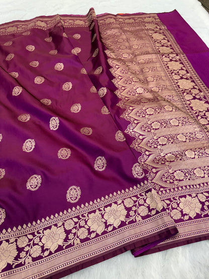 Banarasi Mashru katan silk saree MK143