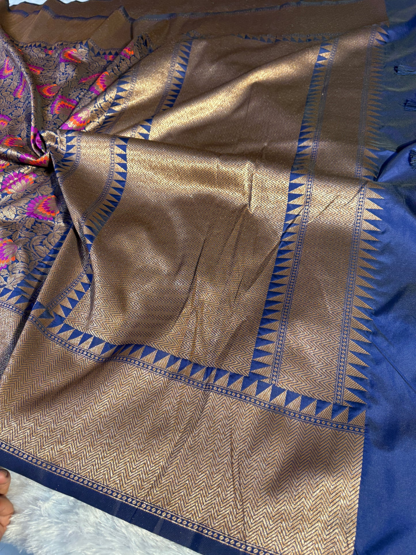 Banarasi brocade katan silk saree BK101