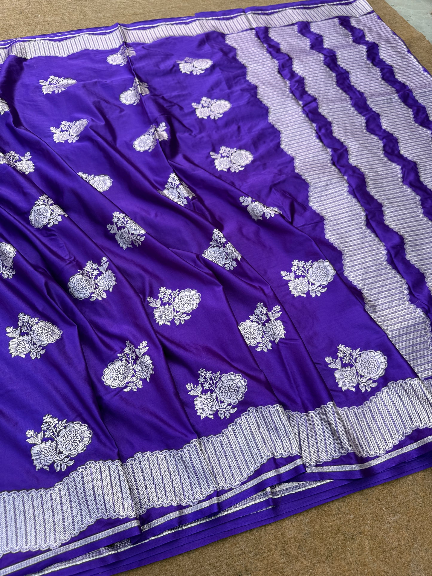 Banarasi mashru katan silk saree code MK110