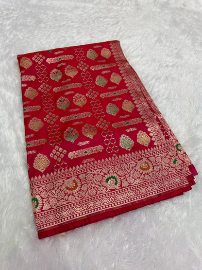 Banarasi Mashru katan silk saree MK150