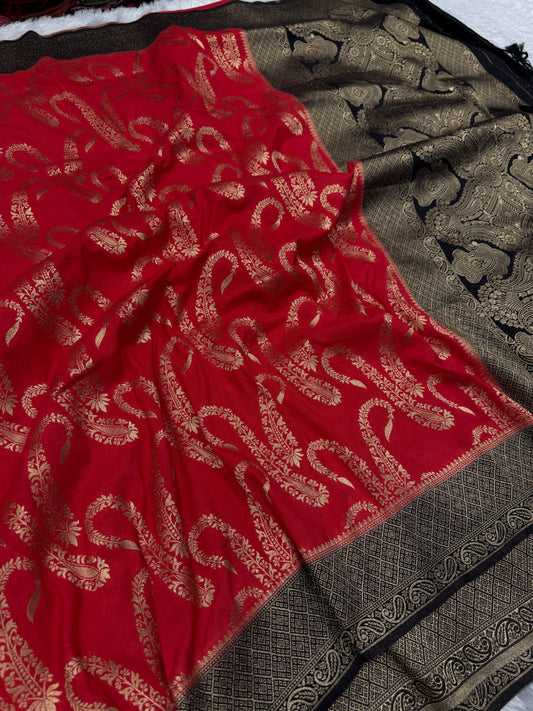 Banarasi georgette silk saree