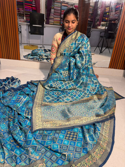 Banarasi pure viscos georgette silk saree VG103