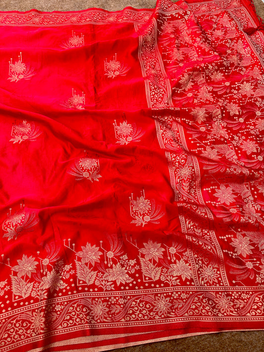 Satan Mashru Silk Banarasi Saree