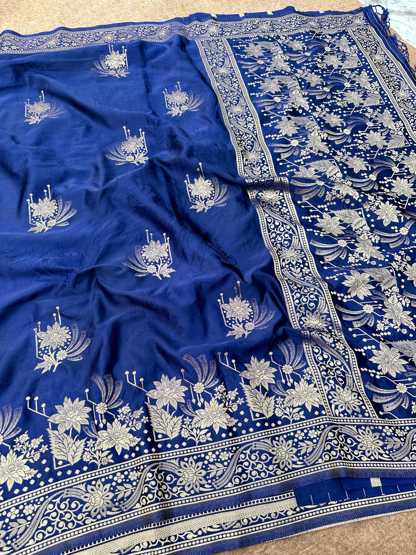 Satan Mashru Silk Banarasi Saree