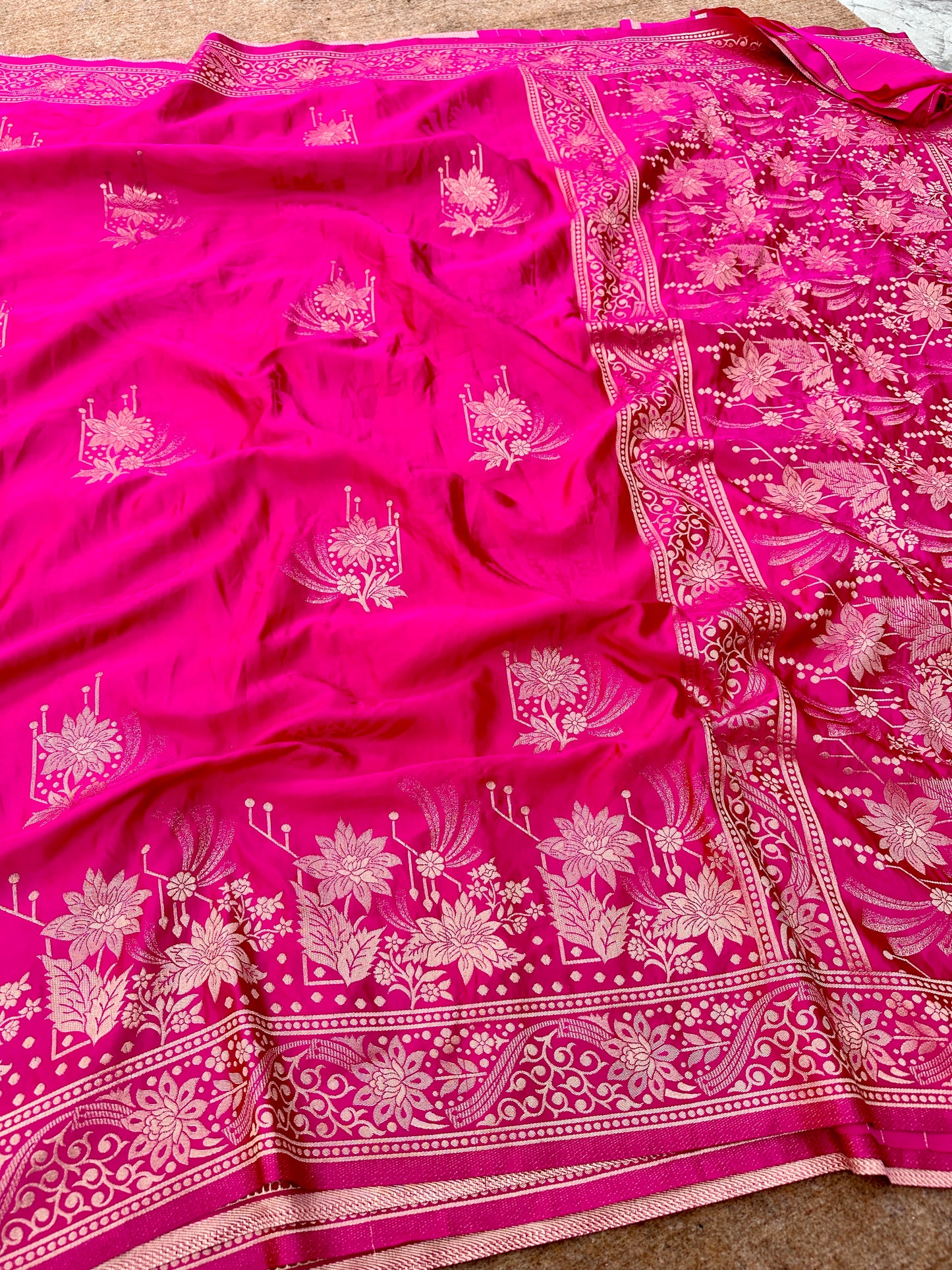 Satan Mashru Silk Banarasi Saree