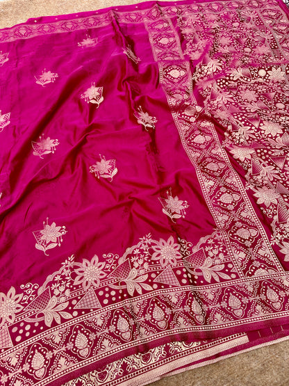 Mashru satin silk saree 00010