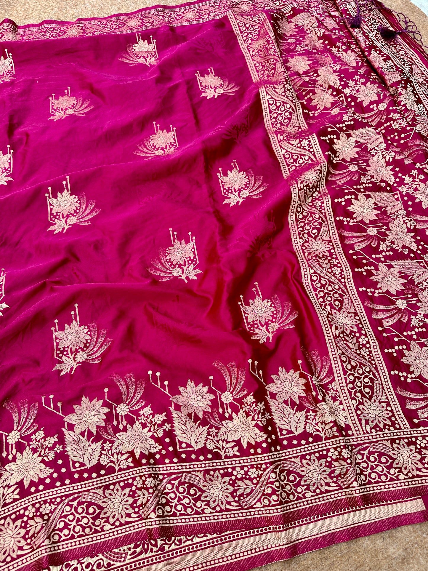 Satan Mashru Silk Banarasi Saree