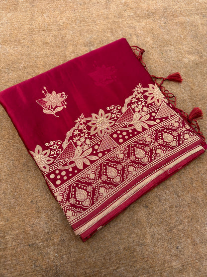 Mashru satin silk saree 00010