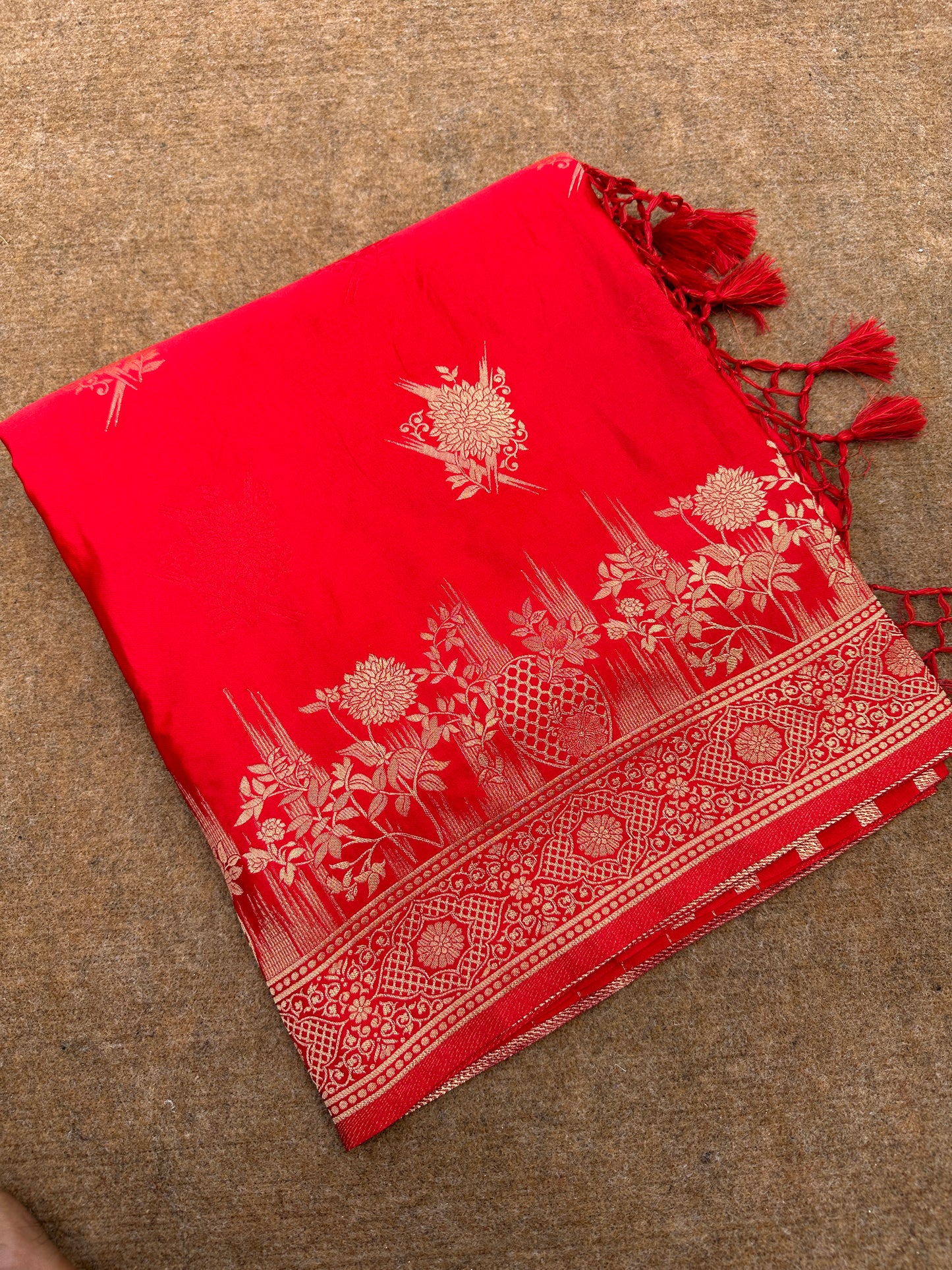 Mashru satin silk Banarasi saree 00009