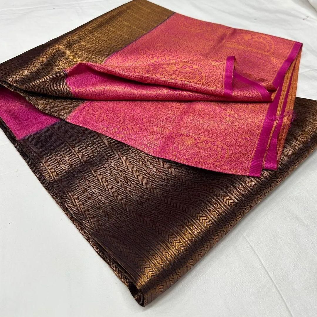 Kubera pattu silk saree                   KP101