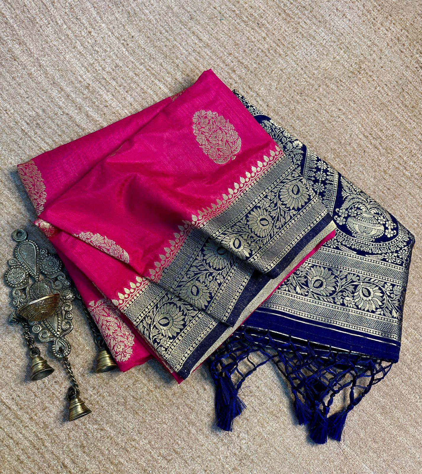 Banarasi mulberry cotton silk saree MB108