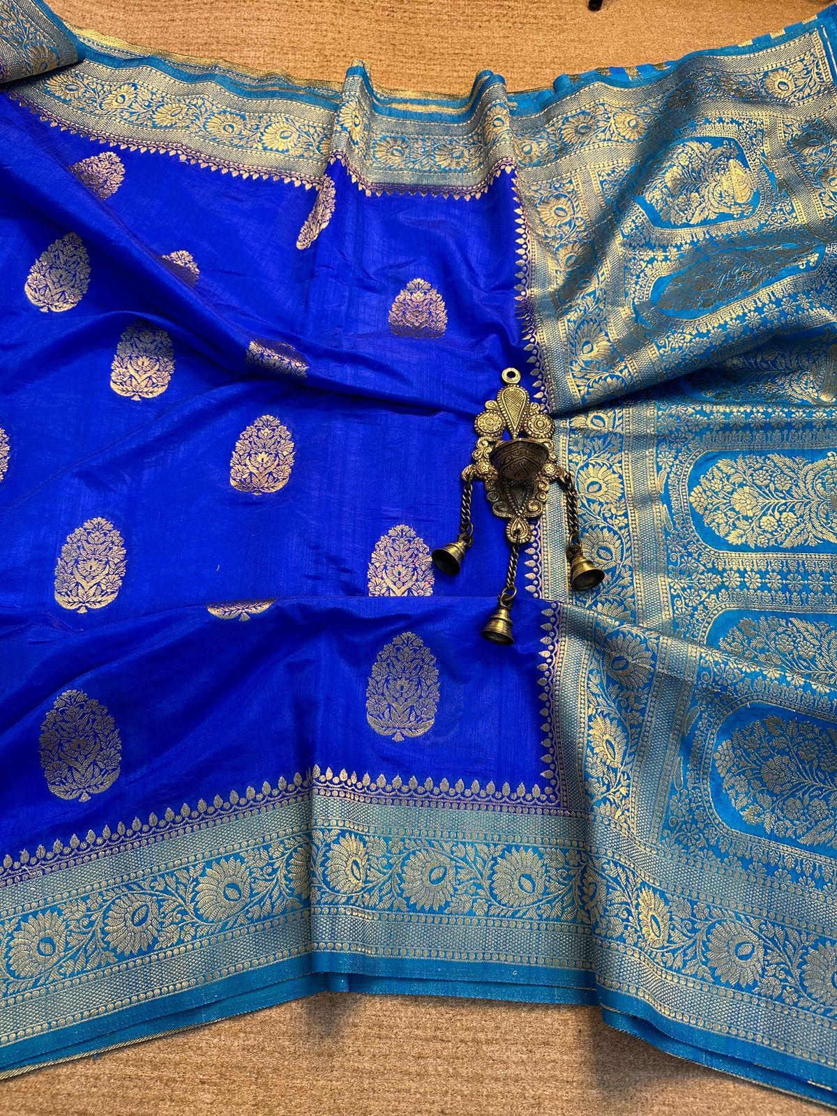 Banarasi mulberry cotton silk saree MB108