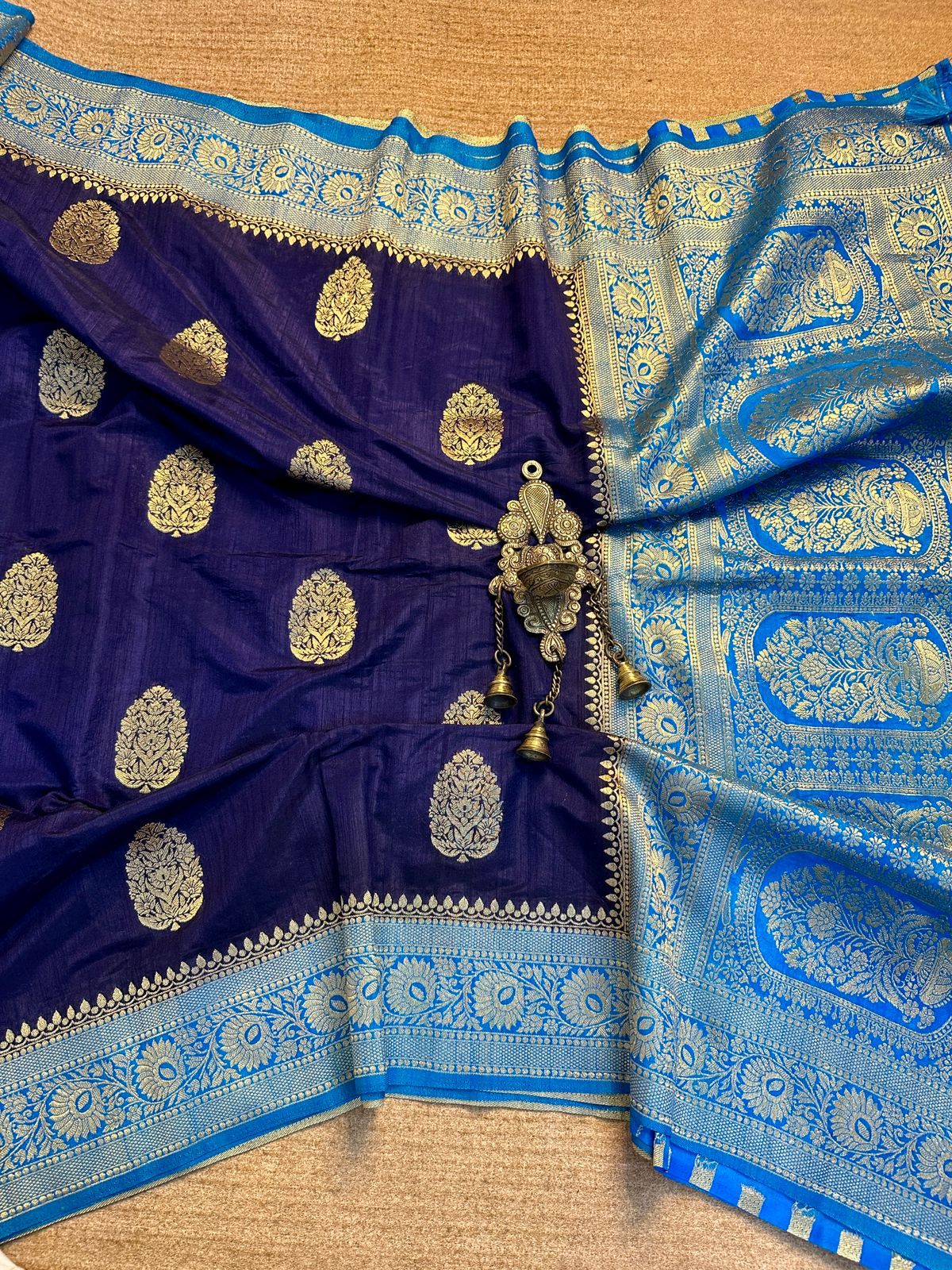 Banarasi mulberry cotton silk saree MB108