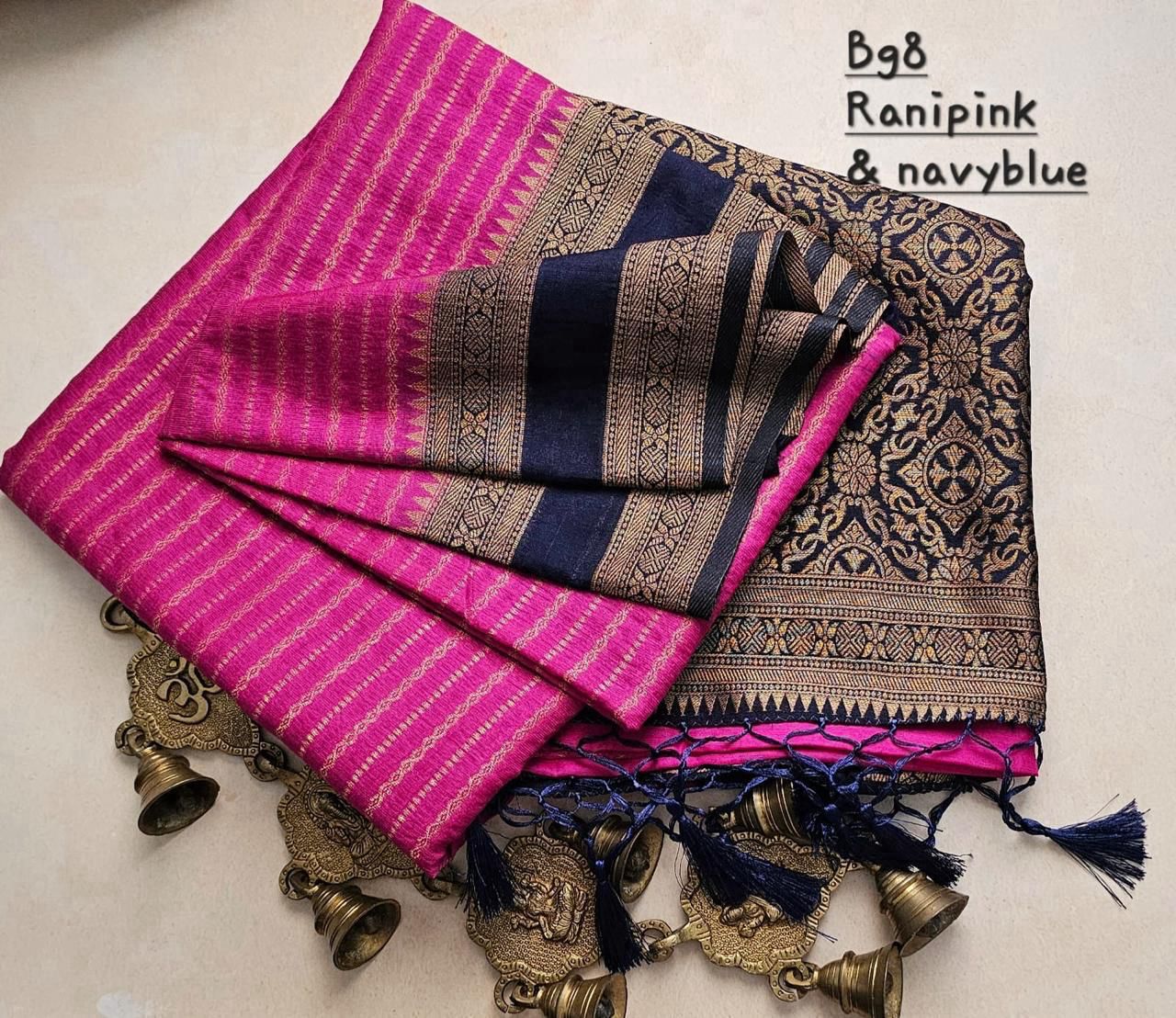 Banarasi mulberry cotton silk saree MB107