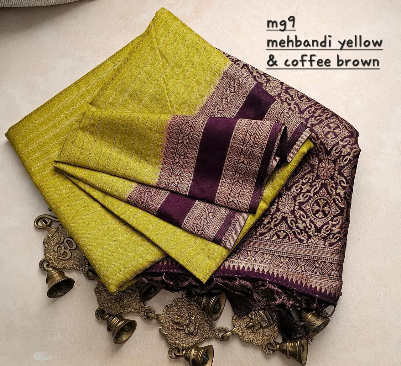 Banarasi mulberry cotton silk saree MB107