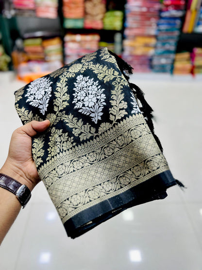 Nita Mam inspired Banarasi katan silk saree NITA101