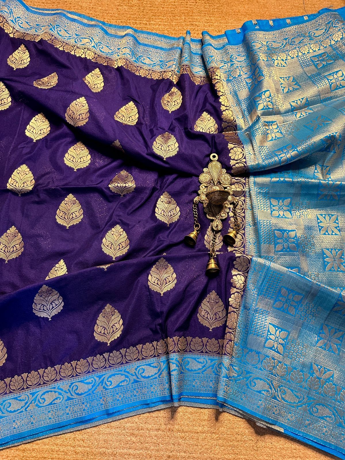 Banarasi Crep georgette silk saree cr105