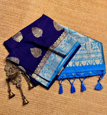 Banarasi Crep georgette silk saree cr105