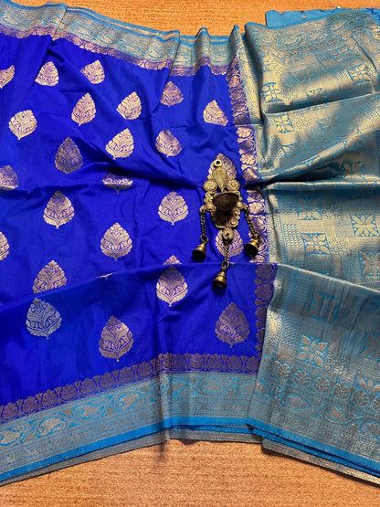 Banarasi Crep georgette silk saree cr105