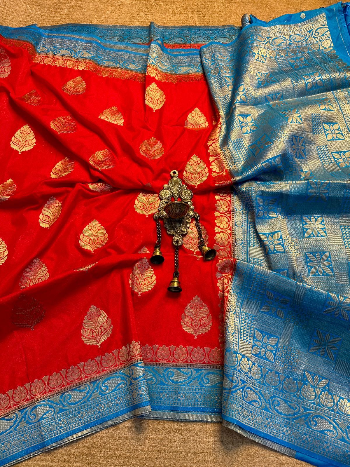 Banarasi Crep georgette silk saree cr105